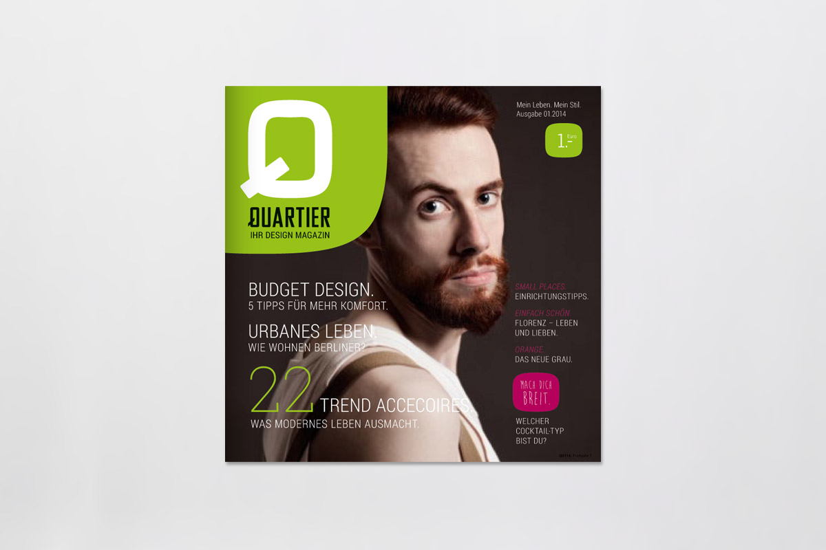 Kristina Nickel, Zielgruppenansprache, Broschüre, Magazin, Design, Layout, Werbung